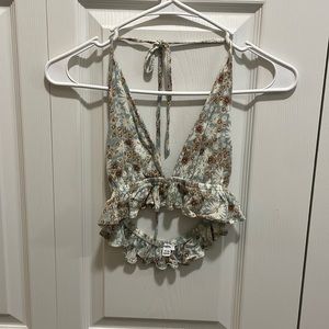 Floral tank top